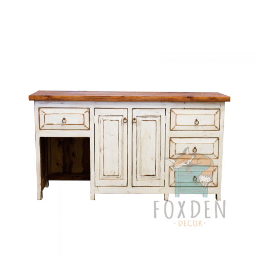 Order Rustic Vanity with Metal Doors Online