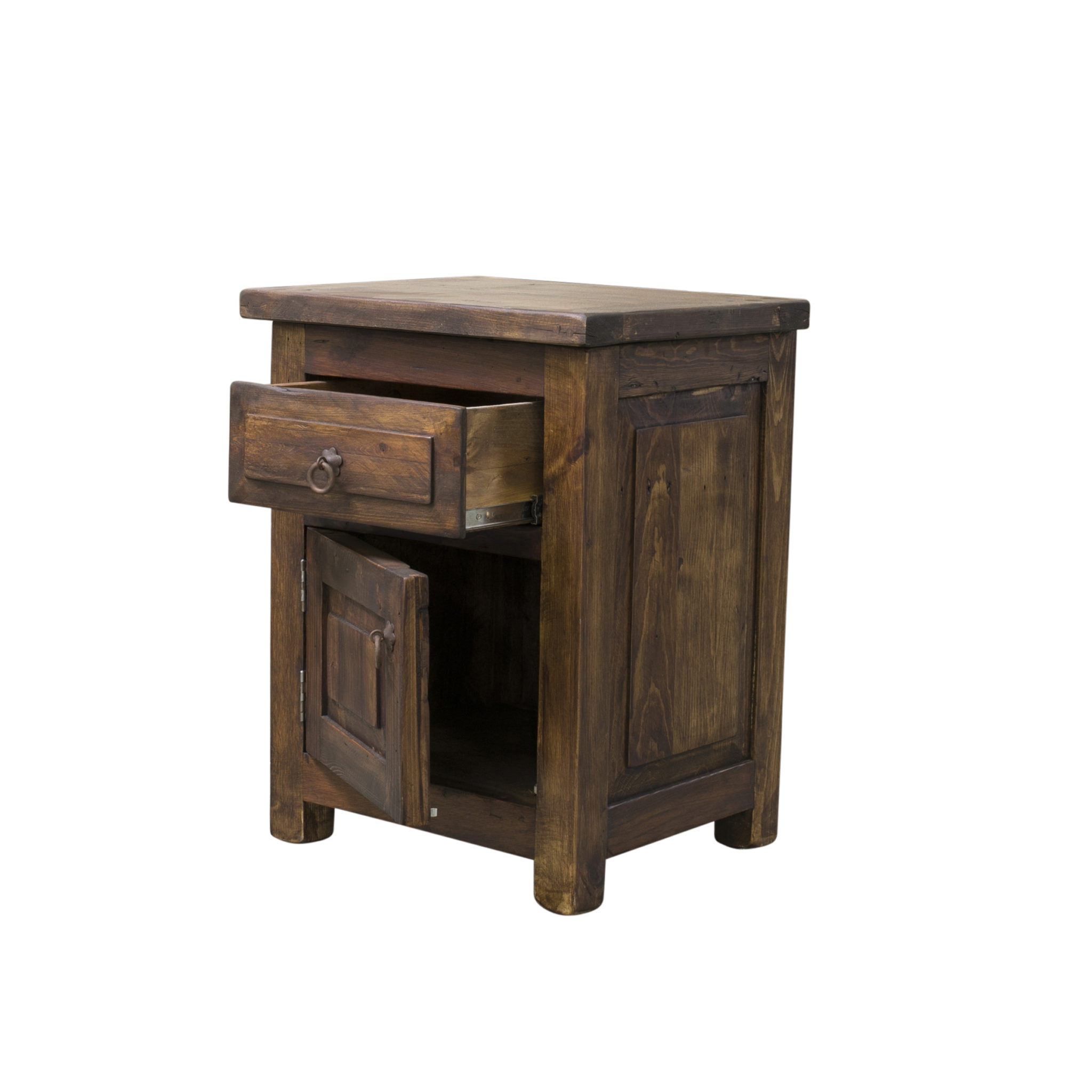 Hidden Storage Nightstand with Single Door